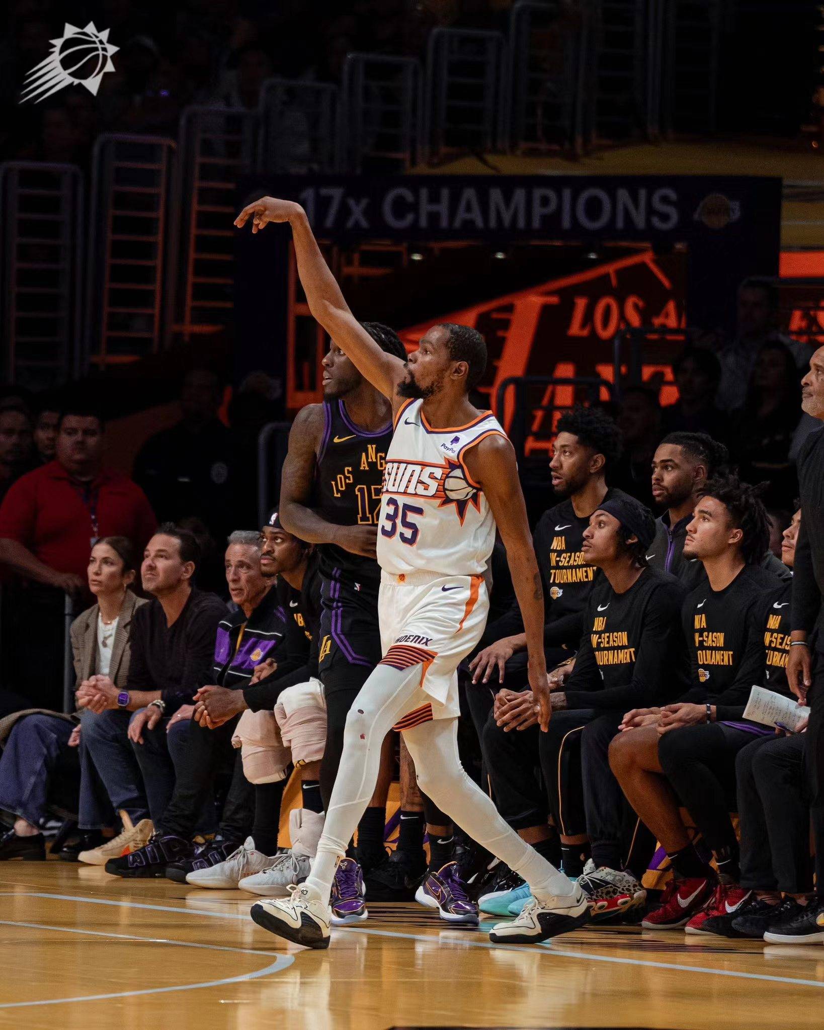 湖人引发争议！，杜兰特官方宣布大比分获胜新规热度持续攀升(杜兰特缺战湖人 视频)华体会体育